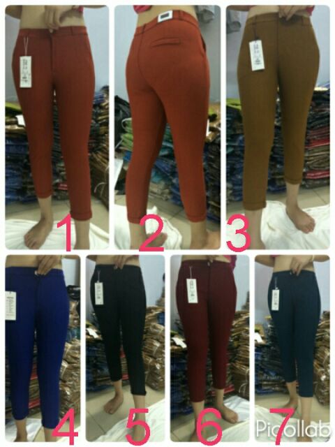 Quần lửng cotton thun vải dày đẹp - dây kéo | BigBuy360 - bigbuy360.vn