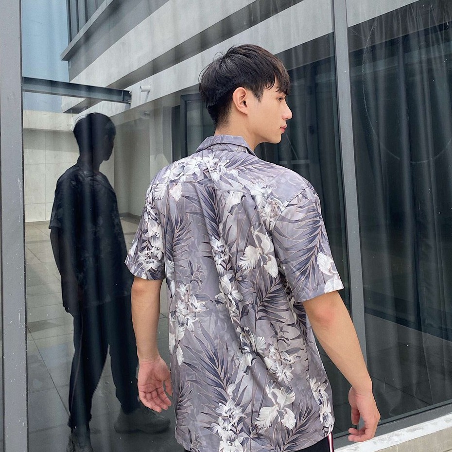 Áo Sơ Mi Nam Tay Ngắn Họa Tiết ORCHID PALM-POLYS | Form Suông, Trẻ Trung, Phong Cách, Cá Tính, Thoáng Mát. | BigBuy360 - bigbuy360.vn