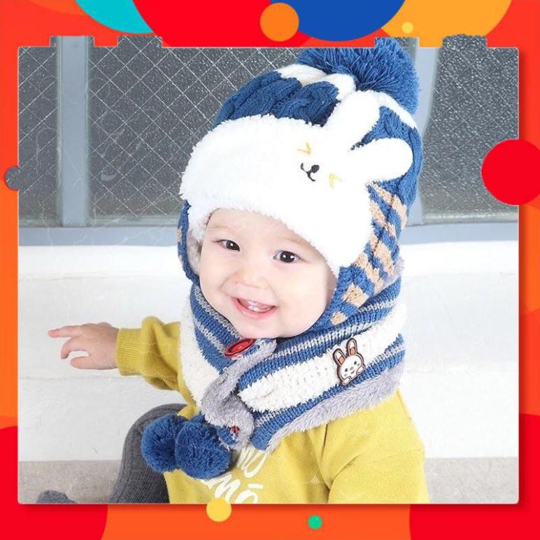 THANH LÝ - MŨ LEN MẶT THỎ SIÊU DỄ THƯƠNG CHO BÉ♥️❤️♥️ - LẺ RẺ NHƯ SỈ. Đồ Gia Dụng BinBon