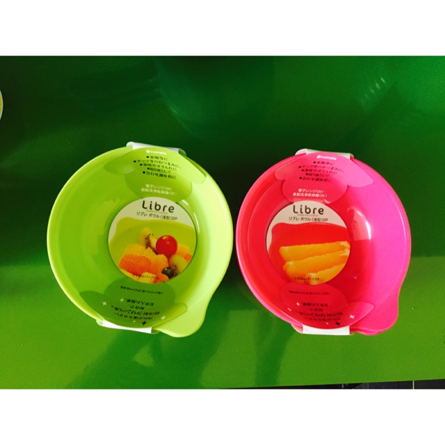 (3.3) Bát ăn dặm cho bé, set 2 bộ bát ăn dặm nhựa nhỏ màu xanh màu hồng dung tích 173ml - Bee house