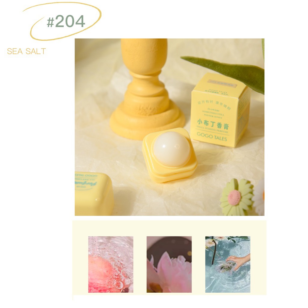 Nước Hoa Khô Dạng Sáp GOGOTALES Cocktail GT222  Hương Thơm Mát Nhẹ Nhàng [ GOGO TALES ]