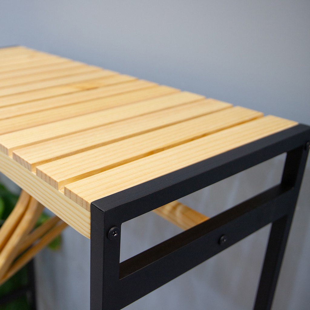 COMBO TỦ TREO QUẦN ÁO HÀN QUỐC GỖ KHUNG SẮT - COMBO IRON -  NỘI THẤT CĂN HỘ | BigBuy360 - bigbuy360.vn