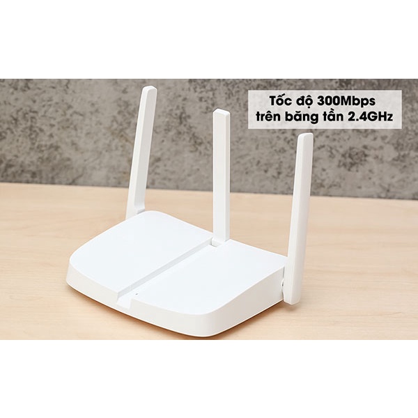 Router Wifi Chuẩn N Tốc độ 300Mbps Mercusys MW305R - 3 Anten 5dBi - Hàng Chính Hãng