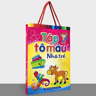 Sách - Tập tô màu nhà trẻ
