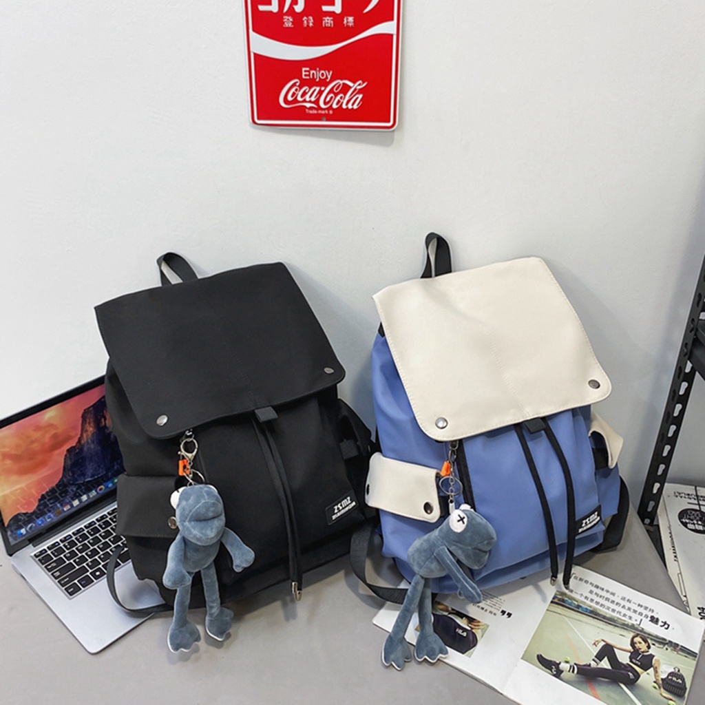Balo nam nữ đi chơi đi học nhiều ngăn chống thấm nước Hàn Quốc cao cấp đựng vừa laptop