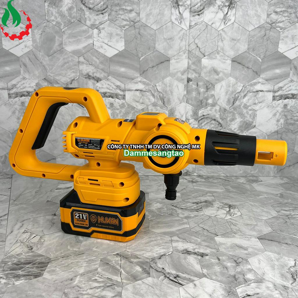 Máy rửa xe pin Hukan 21V HK-PW3828BL