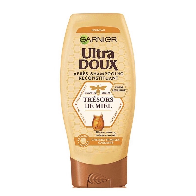 🌸 Dầu xả Garnier Ultra Doux phục hồi tóc 200 mL