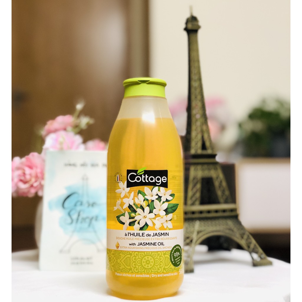 Sữa tắm Cottage Hoa Nhài 560ml - hàng Pháp