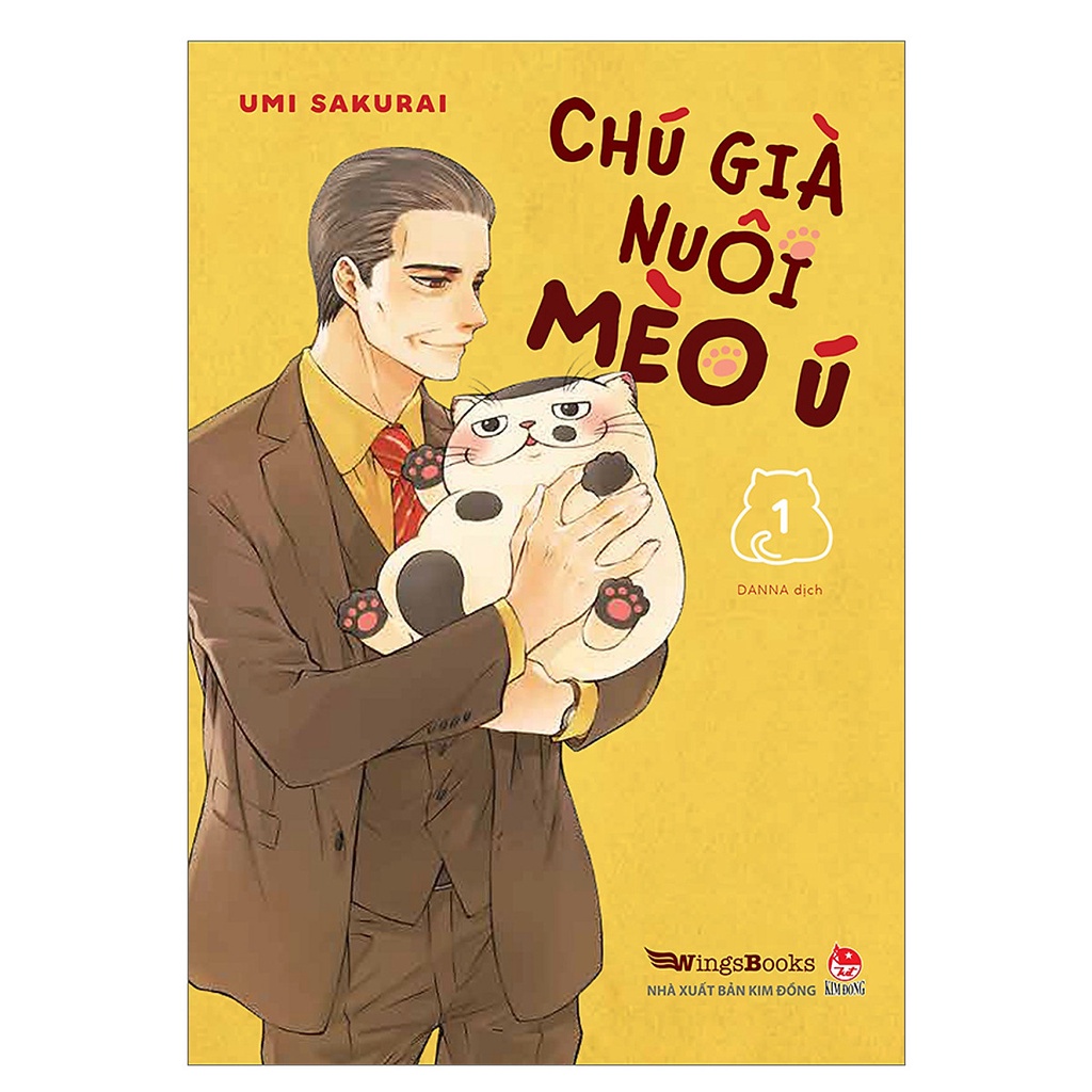 Truyện tranh Chú già nuôi mèo ú - Bộ 8 tập - NXB Kim Đồng