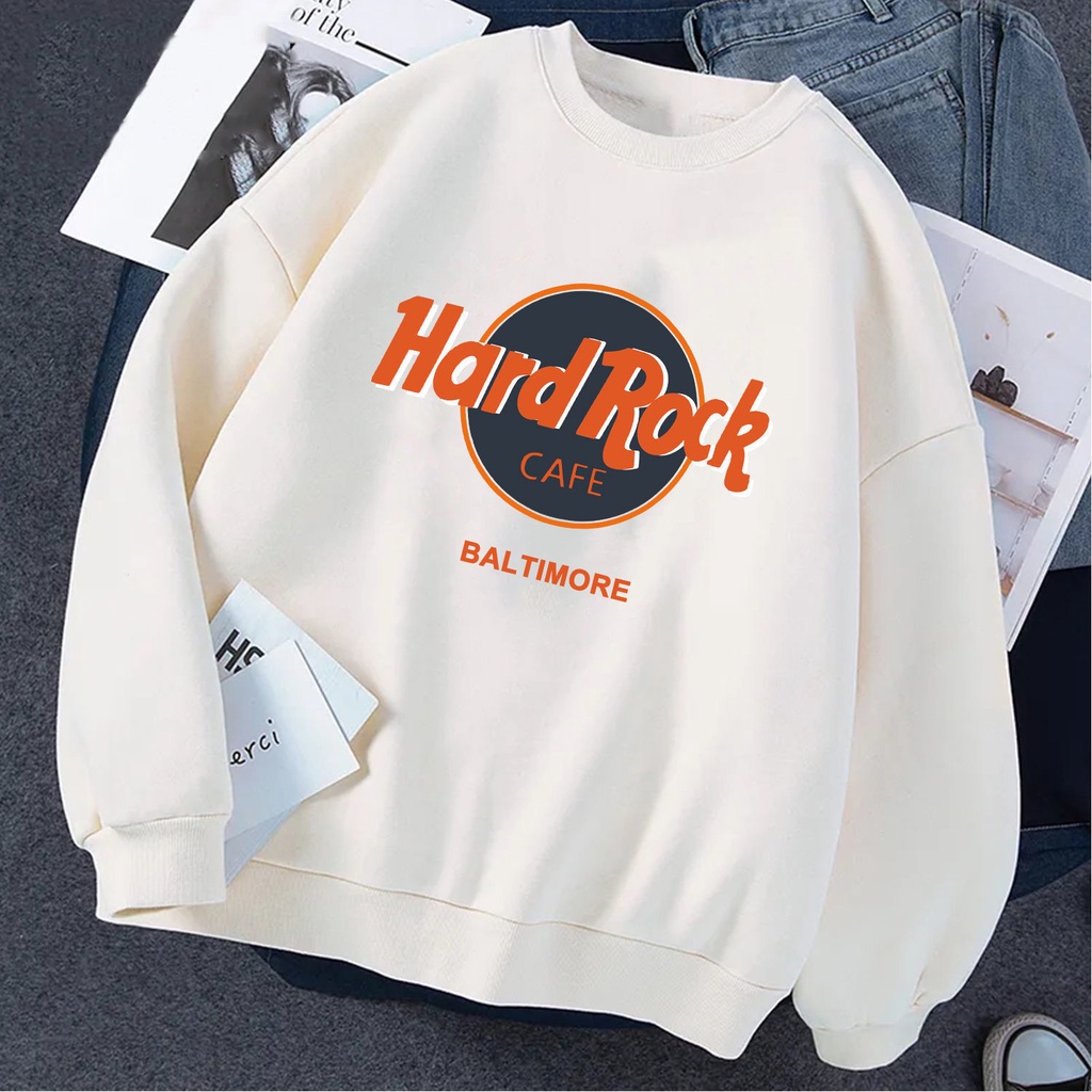 Áo Nỉ Dài Tay Form Rộng Thời Trang Mùa Đông Dành Cho Nữ