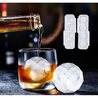 Khay làm đá viên tròn cao cấp (2 size)