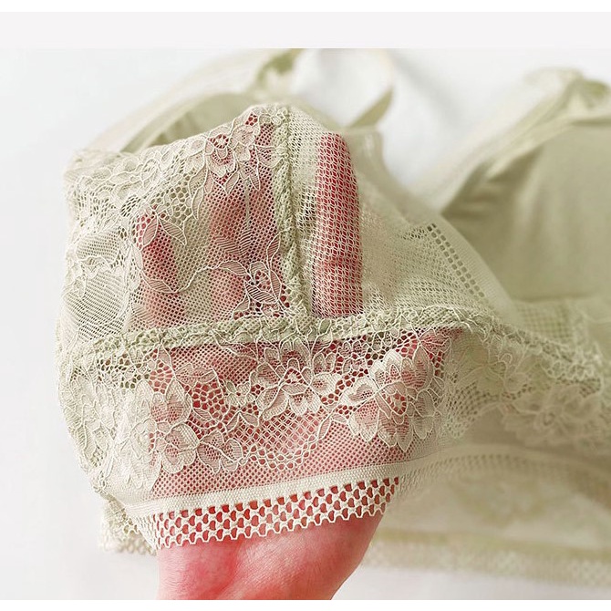 Bralete nữ, áo lót nữ ren hoa croptop siêu xinh có đệm mút ngực dày dặn, hàng Quảng Châu cao cấp loại 1 | BigBuy360 - bigbuy360.vn