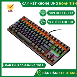 Bàn phím cơ gaming máy tính K2 PRO 2022, Có 10 chế độ led khác nhau, thích hợp chơi game, dùng văn phòng cho pc, laptop.