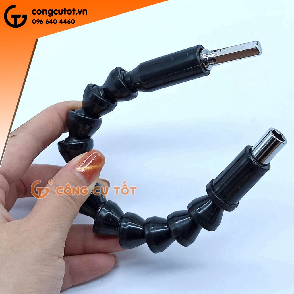 Cần điều hướng bắt vít FlexiBit Extender màu đen