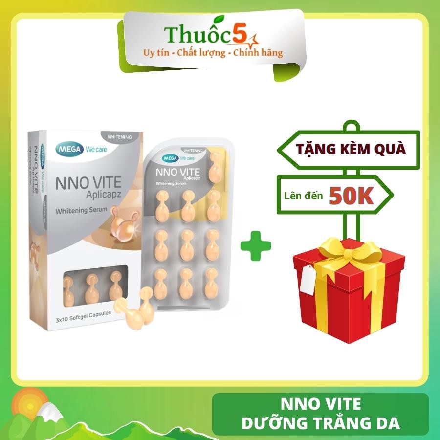 NNO Vite dưỡng trắng da hiệu quả Hộp 1 lọ 30 viên