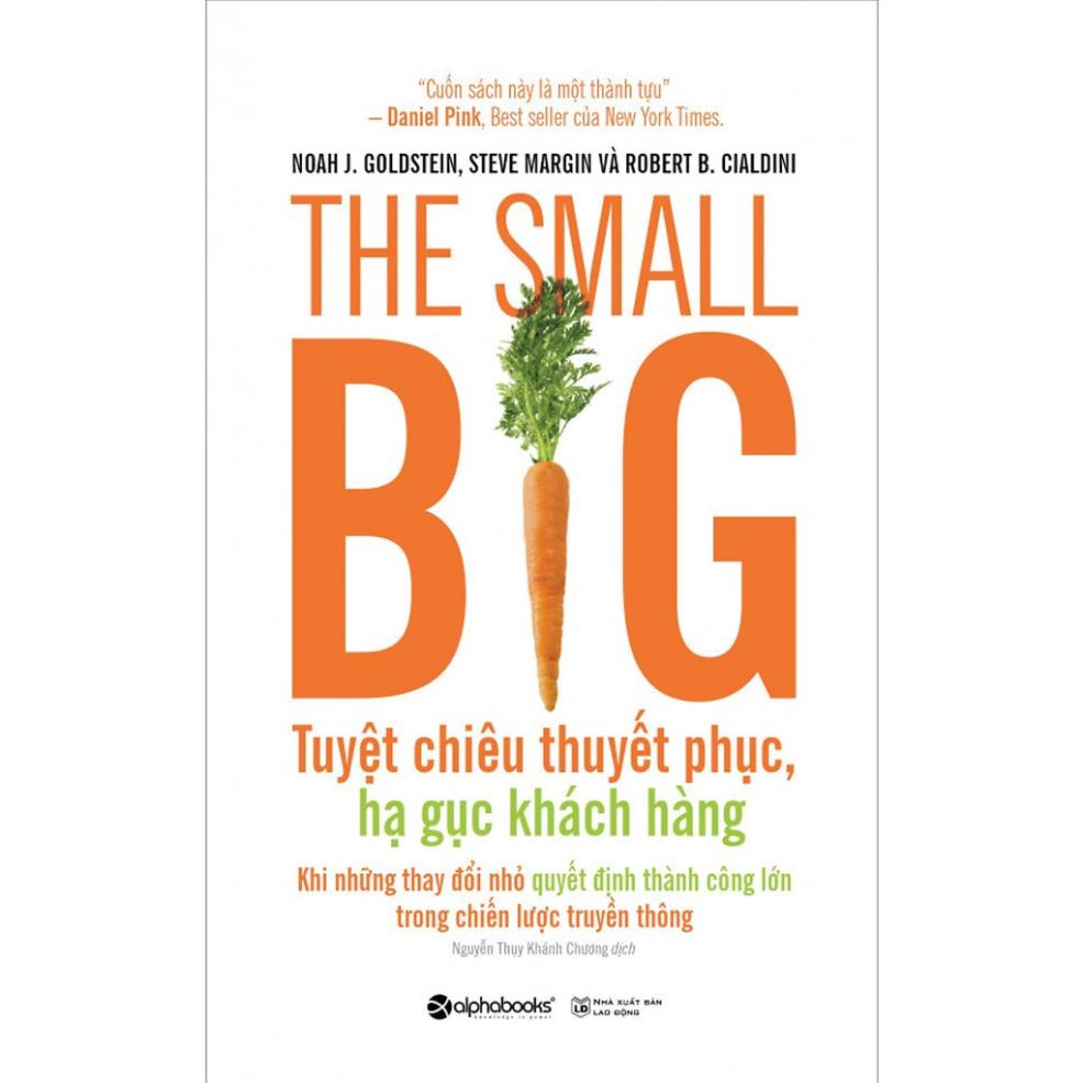 Sách - The Small Big – Tuyệt Chiêu Thuyết Phục, Hạ Gục Khách Hàng [AlphaBooks]