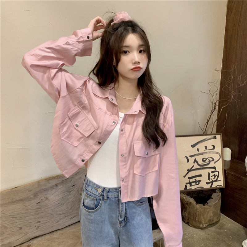 Áo Khoác Sơ Mi Chống Nắng Dáng Rộng Thời Trang Hàn Quốc 53647