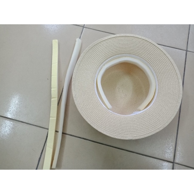 Mút xốp lót nón vành đi biển cho khỏi rộng, lót nón cho vừa đầu, xốp lót nón, lót mũ cói, miếng lót nón vành