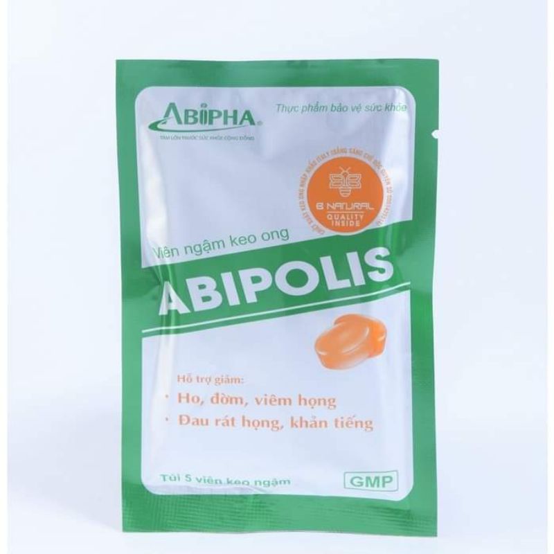 Viên Ngậm Keo Ong abipoli hộp 20 viên