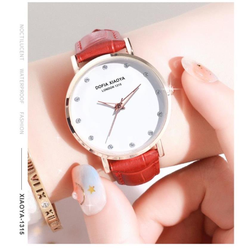 [HÀNG CHUẨN AUTH]  Đồng hồ đeo tay XIAOYA 1315 cao cấp cho nữ