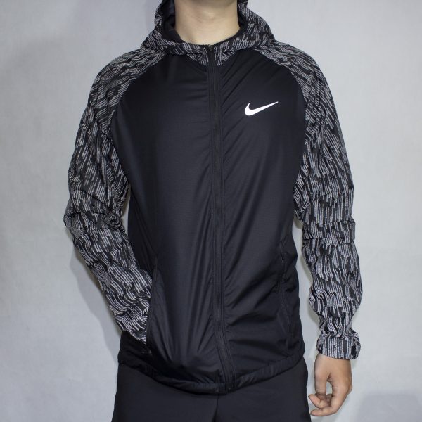 Áo Khoác Thể Thao Nam Nữ Form Unisex Chính Hãng NIKE ESSENTIAL FLASH HD - Màu Đen