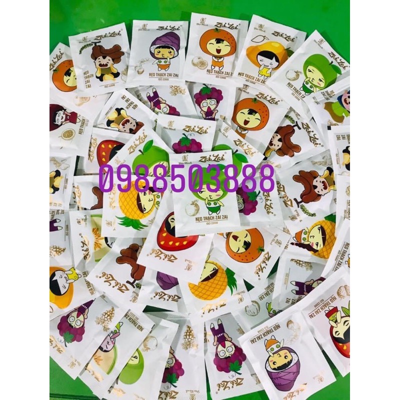 Gói thạch Zai Zai 350g