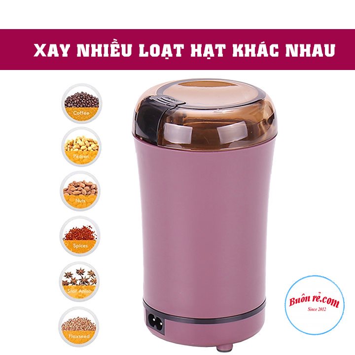 Máy xay hạt khô, xay các loại ngũ cốc nhuyễn mịn cao cấp  – Máy xay cà phê cầm tay mini 01496