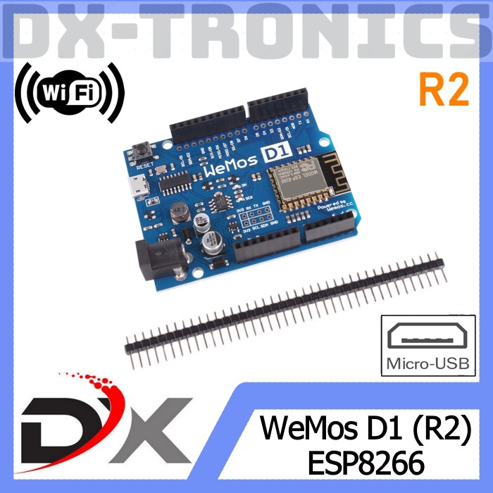 Bảng Mạch Phát Triển Không Dây Wemos D1 R2 Esp8266