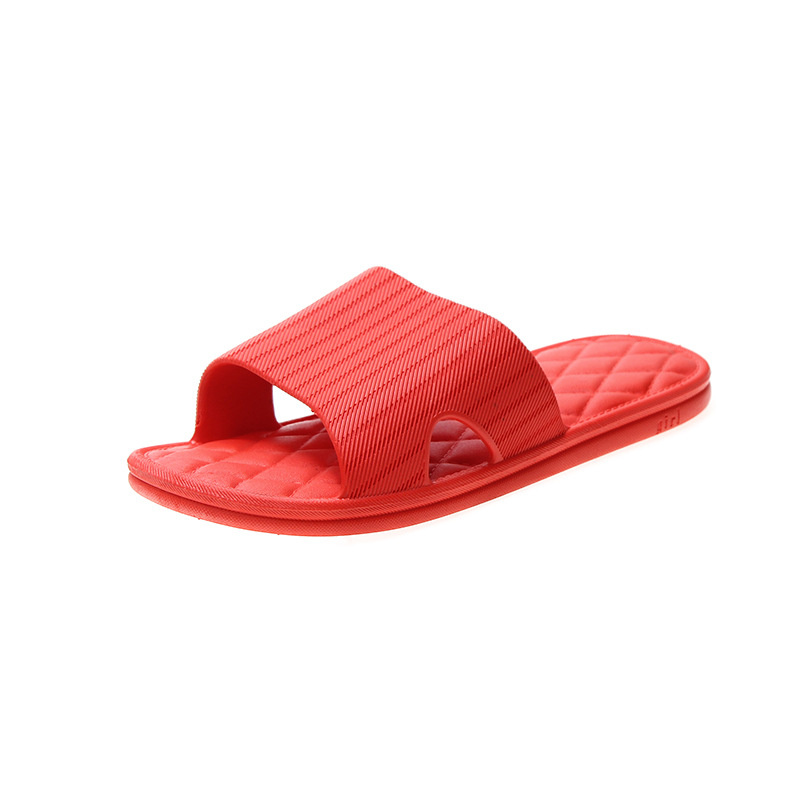 2021 New Flatform House Slippers Men Women Non-slip Bathroom Footwear Boys Girls Lovers Flip Flops Summer Beach Sandals