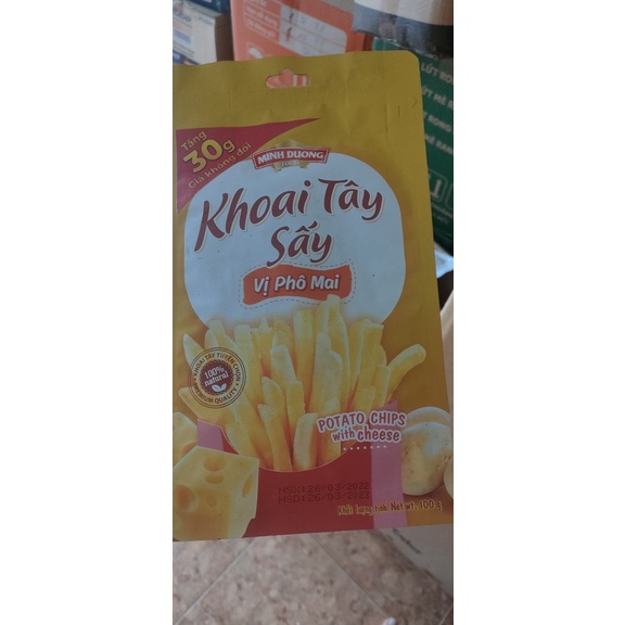 Ngô Nếp tươi sấy Minh Dương 75g, 160g, 285gr