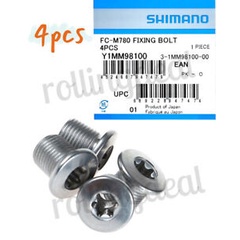 Bộ ốc giò dĩa xe đạp Shimano FC-M780 M8x8.5 mm Chainring Screw Set 4 Units for 105