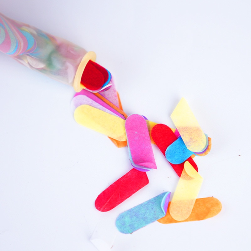 Set 10 Bong Bóng Dài Hình Que Kem Trang Trí Tiệc