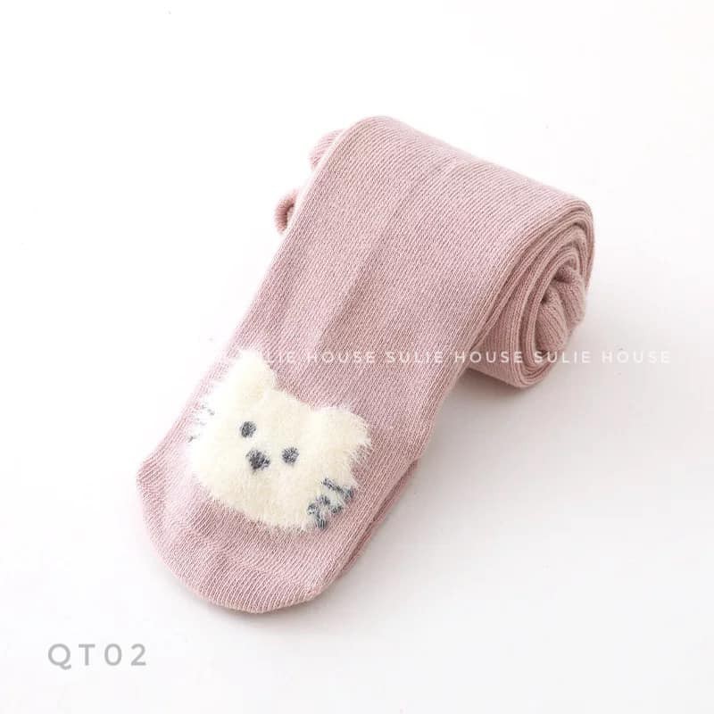 Quần tất len lông thỏ cho bé - QT02
