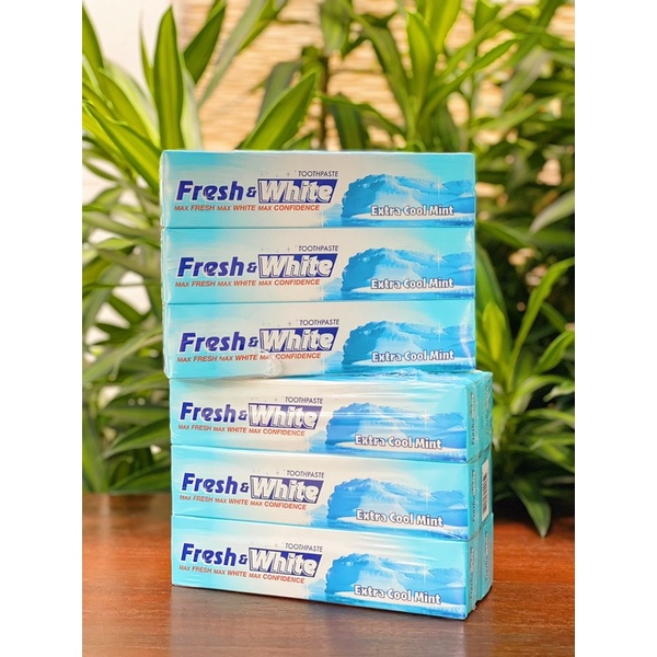 Kem đánh răng Fresh and White 160g Nhập khẩu Thái Lan
