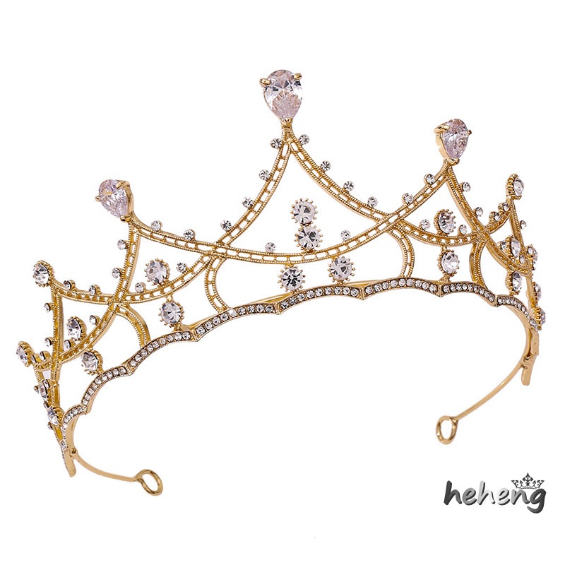 Cài Tóc Hình Vương Miện Đính Đá Thời Trang Cho Nữ