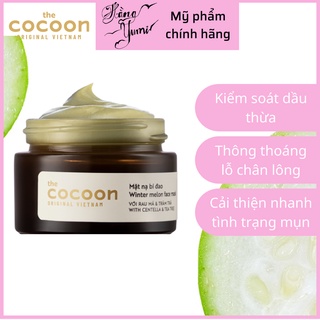 Mặt nạ bí đao Cocoon - Giảm Dầu Và Mụn Từ Bí Đao 30ml - Hàng chính hãng