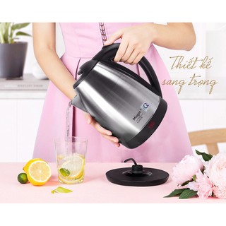 ( Cam kết chính hãng ) Bình Đun Siêu Tốc Magic Korea A-08 1.8L