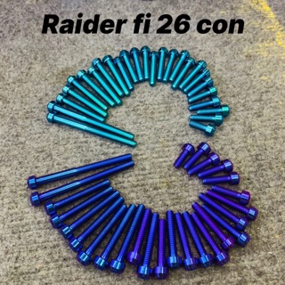 Full bộ ốc lóc máy titanG5 đầu trụ các dòng xe