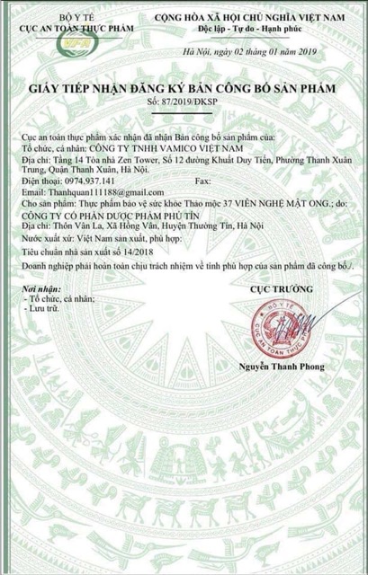 Mua hũ 500g viên nghệ mật ong Thảo Mộc 37 của công ty thảo mộc 37