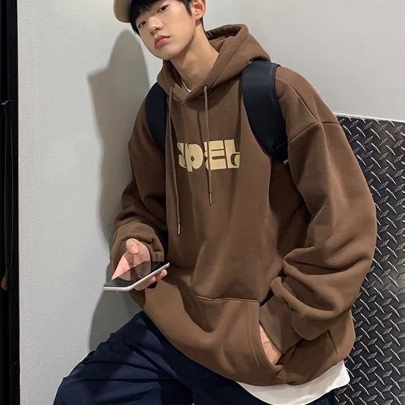 Áo Hoodie Tay Dài In Chữ Thời Trang Dành Cho Cặp Đôi