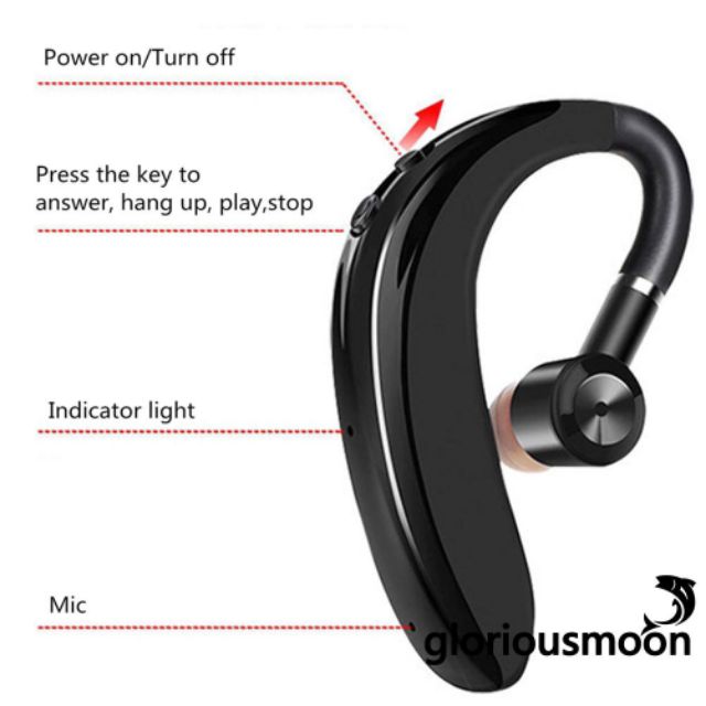 [Mã ELFLASH5 giảm 20K đơn 50K] Tai nghe bluetooth S109 pin siêu khủng, âm thanh siêu đỉnh