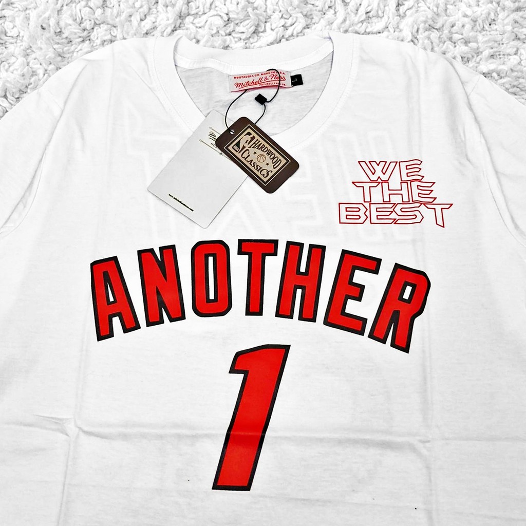 Áo Thun In Họa Tiết Mitchell & Ness Miami Heat X Dj Khaled Another One 1 Cá Tính