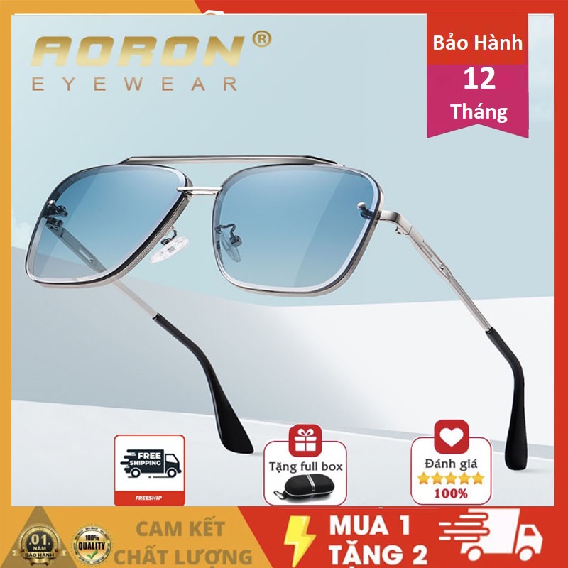 Kính Mát Kính Thời Trang Cao Cấp AORON A689 Bảo Hành 12 tháng