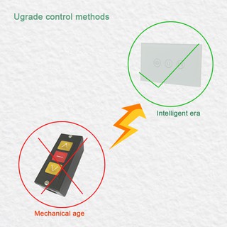 Công tắc rèm cảm ứng Tuya Wifi
