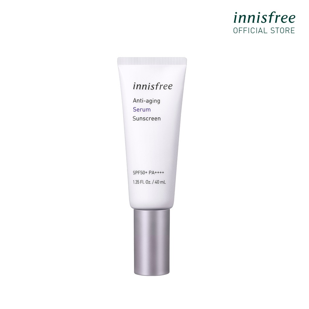 Kem chống nắng ngăn ngừa lão hóa innisfree Antiaging Serum Sunscreen SPF 50+ PA++++ 40ml