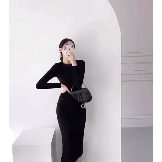 ĐẦM BODY NHÚN EO TÔN DÁNG, VÁY BODY NHÚN EO THUN DÁNG