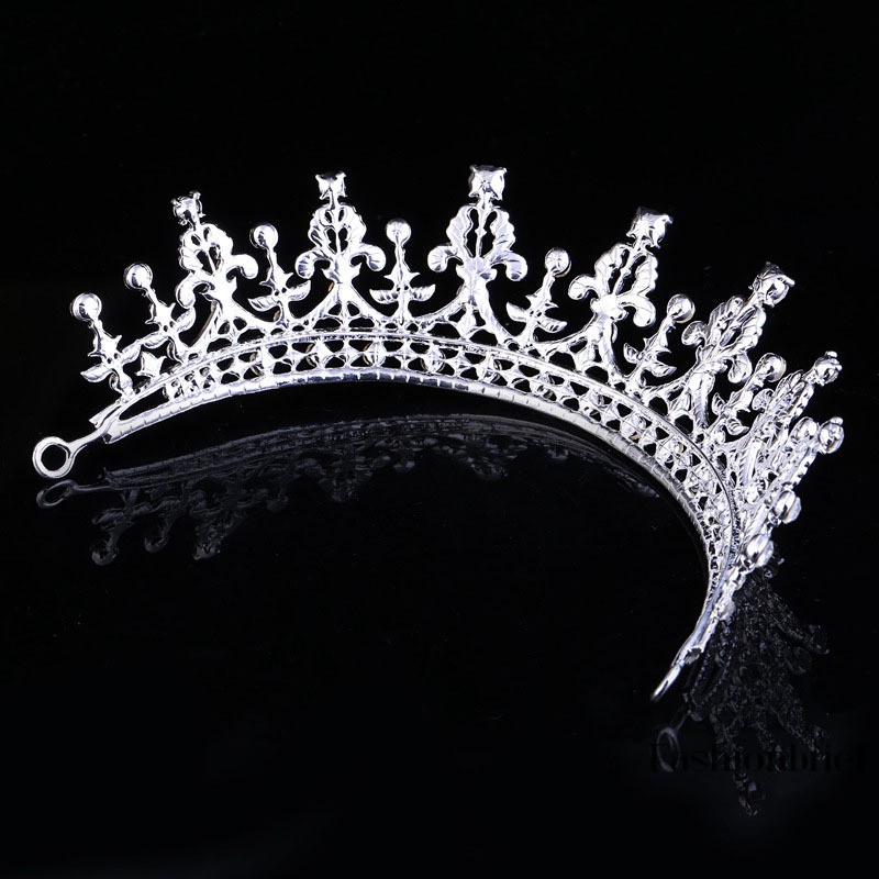 Cài tóc nữ hình vương miện đính đá thời trang