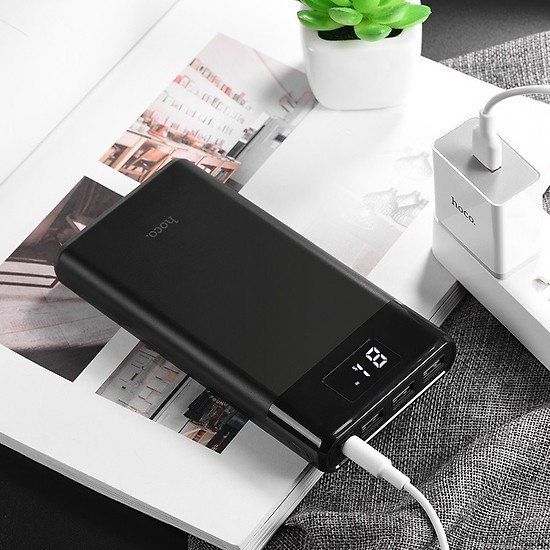 Pin Sạc Dự Phòng HoCo B35E 30.000mAh 3 Cổng Usb