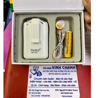 Tai trợ thính ha-93 có dây