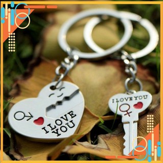 Bộ 2 móc khóa 💥 freeship💥 móc khóa tình nhân dễ thương móc chìa khóa xe trang trí tiện dụng